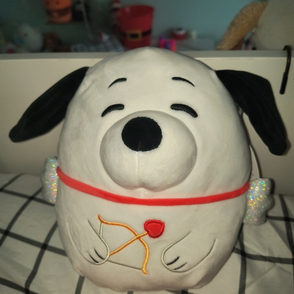 NEW valentines day snoopy squishmallow
